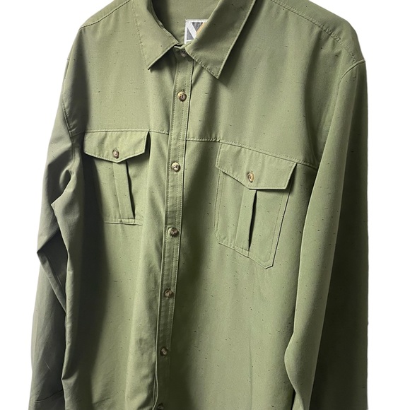 Voyager Men Outdoor Camping Fishing Angler Hunting Long Sleeve Gorpcore Large - Picture 4 of 12